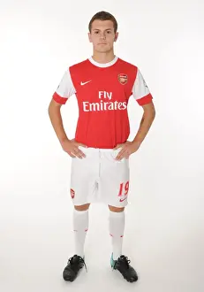 Arsenal Football Club: Jack Wilshere at 2010-11 1st Team Photocall and Membersday, Emirates Stadium