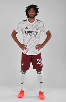 Arsenal Football Club: Mo Elneny at London Colney Training Ground, 2020-21 Season