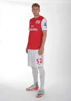 Arsenal Football Club: Nicklas Bendtner at Emirates Stadium (2011)