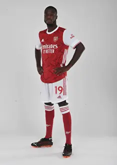 Arsenal Football Club: Nicolas Pepe at 2020-21 First Team Training, London Colney