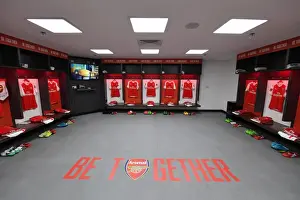 Arsenal Football Club: Pre-Match Tension in the Changing Room before FA Cup Semi-Final vs Manchester City