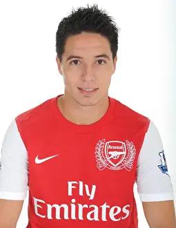Arsenal Football Club: Samir Nasri at Emirates Stadium, 2011