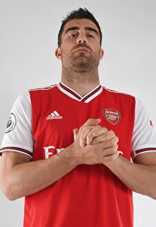 Images Dated 7th August 2019: Arsenal Football Club: Sokratis at 2019-2020 Pre-Season Training