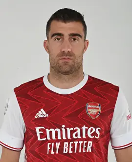 Arsenal Football Club: Sokratis at 2020-21 Training Session