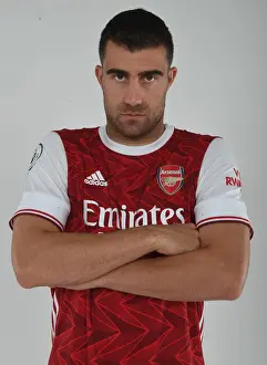 Arsenal Football Club: Sokratis Training at London Colney, 2020-21 Season