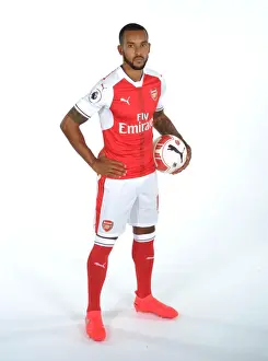 Arsenal Football Club: Theo Walcott at 2016-17 Team Photocall