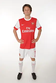 Arsenal Football Club: Tomas Rosicky at 1st Team Photocall and Membersday, Emirates Stadium (2010)