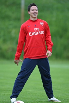 Arsenal Football Club: Training with Samir Nasri, Austria, 2008