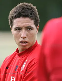 Arsenal Football Club: Training with Samir Nasri in Austria, 2008