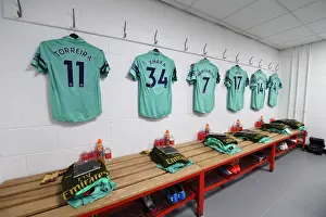 AFC Bournemouth V Arsenal 2018-19 Prints: Arsenal Football Club: Unity in the Changing Room Before the Battle (AFC Bournemouth)