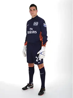 1st Team Player Image Prints: Arsenal Football Club: Vito Mannone Unveiled at Emirates Stadium