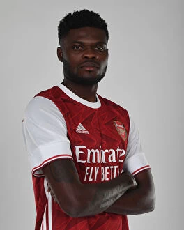 Images Dated 13th October 2020: Arsenal Football Club Welcomes New Signing Thomas Partey at London Colney
