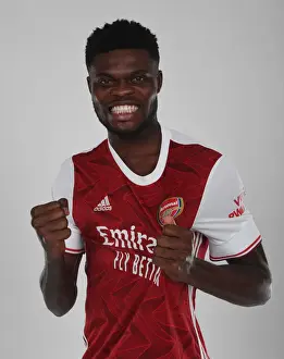 Arsenal Football Club Welcomes New Signing Thomas Partey at London Colney