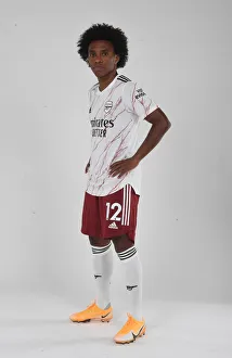 Arsenal Football Club: Willian at Arsenal Training, 2020-21 Season