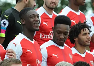 1st Team Photocall 2016-17 Prints: Arsenal Football Club: Yaya Sanogo at 2016-17 First Team Photoshoot