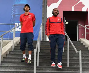 Arsenal Forwards Aubameyang and Lacazette: A Pre-Season Showdown at Colorado Rapids, 2019