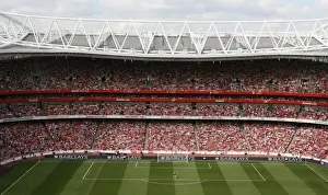 Arsenal goalkeeper Manuel Almunia at Emirates Stadium