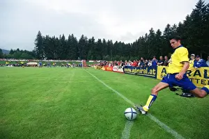 (Arsenal). Grazer AK v Arsenal. Arsenal Pre Season Friendly