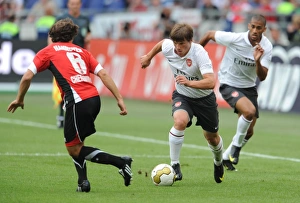 Hannover 96 V Arsenal 2009-10 Prints: Arsenal at Hannover 96: 2009-10 Season Match