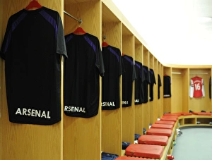 Arsenal V Reading 2012-13 Prints: Arsenal Home Changing Room - Arsenal vs. Reading, Premier League 2012-13