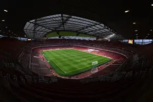 Arsenal V Crystal Palace 2021-22 Prints: Arsenal at Home: Emirates Stadium Readies for Arsenal vs Crystal Palace