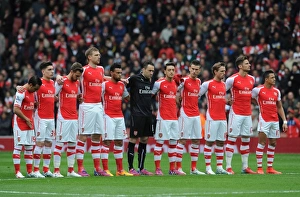 Arsenal V Chelsea 2014/15 Prints: Arsenal Honors Bradford Fire Victims Before Arsenal vs. Chelsea Match, 2015