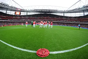 Arsenal V West Bromwich Albion 2011-12 Prints: Arsenal Honors Fallen Heroes: Remembrance Day Tribute (2011-12)