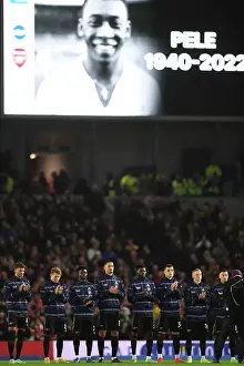 Arsenal Honors Legendary Footballer Pele: A Minutes Applause Tribute at Brighton