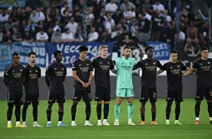 Arsenal Honors Queen Elizabeth: Minutes Silence at FC Zurich Europa League Match, 2022-23