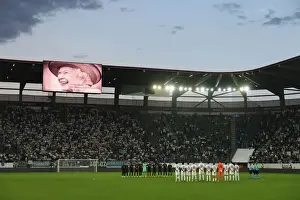 FC Zurich V Arsenal 2022-23 Prints: Arsenal Honors Queen Elizabeth with Silence at FC Zurich Europa League Match, 2022-23