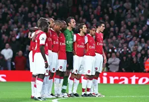 Arsenal V Liverpool 2006-07 Prints: Arsenal Honors Remembrance Day with Silence Ahead of 3:0 Victory over Liverpool