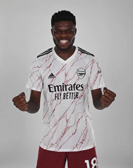 1st Team Photocall 2020-21 Collection: Arsenal Introduces Thomas Partey: 2020-21 First Team Unveiling