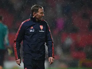 Arsenal Kitman at Old Trafford: Manchester United vs Arsenal, Premier League 2019-20