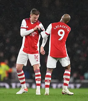 Arsenal: Lacazette Passes Captaincy to Holding vs Southampton (Premier League 2021-22)