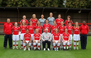 Arsenal Ladies Team Groups Gallery: Arsenal Ladies. Arsenal Ladies 9: 0 PAOK Thessaloniki. UEFA Womens Champions League