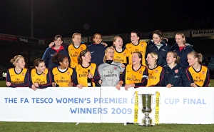 Arsenal Ladies Celebrate