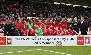 Arsenal Ladies Celebrate FA Cup Victory: 2-1 over Sunderland WFC