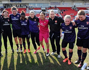 Arsenal Ladies V Bristol Academy - FA Cup Final 2013 Prints: Arsenal Ladies Celebrate FA Women's Cup Victory over Bristol Academy