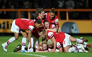 Arsenal Ladies V Birmingham City - WSL League Cup Final 2012-13 Prints: Arsenal Ladies: Celebrating Kim Little's Goal - FA WSL Continental Cup Final Victory