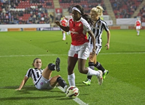 Arsenal Ladies V Notts County - Cont Cup Final 2015 Prints: Arsenal Ladies Claim FA WSL Continental Cup Title: Chioma Ubogagu's Decisive Goal (1/11/2015)