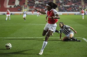 Arsenal Ladies V Notts County - Cont Cup Final 2015 Prints: Arsenal Ladies Clinch FA WSL Continental Cup: Chioma Ubogagu's Decisive Hat-Trick (1/11/2015)