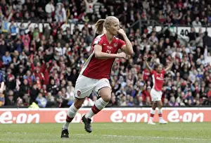 Arsenal Ladies V Sunderland WFC Prints: Arsenal Ladies FA Cup Triumph: Katie Chapman's Game-Winning Goal (1:1 Sunderland WFC)