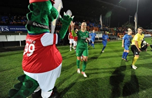 Arsenal Ladies FC vs. Birmingham City Ladies FC: The FA WSL Continental Cup Final - Emma Byrne and Gunner's Excitement