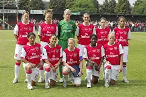 Arsenal Ladies V Umea IK 2006-07 Prints: Arsenal Ladies Lift the UEFA Women's Cup: 2006-07 Final (1-0 Agg.) vs UMEA IK