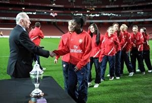 Arsenal Ladies v Chelsea LFC Collection: Arsenal Ladies Reserve Team Presentation. Arsenal Ladies 3: 1 Chelsea Ladies