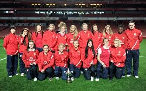 Arsenal Ladies v Chelsea LFC Collection: Arsenal Ladies Reserve Team Presentation. Arsenal Ladies 3: 1 Chelsea Ladies