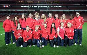 Arsenal Ladies V Chelsea LFC Prints: Arsenal Ladies Triumph: 3-1 FA Womens Super League Victory Over Chelsea Ladies at Emirates Stadium