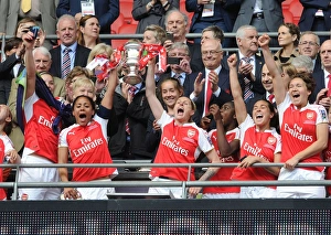 Arsenal Ladies Triumph over Chelsea: FA Cup Victory at Wembley Stadium (2016)