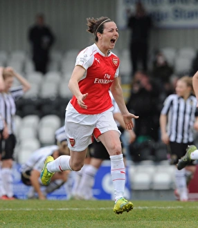 Arsenal Ladies V Notts County Ladies 3rd April 2016 Prints: Arsenal Ladies Triumph in FA Cup Quarterfinals: Natalia Pablos Sanchon's Penalty Shootout Victory