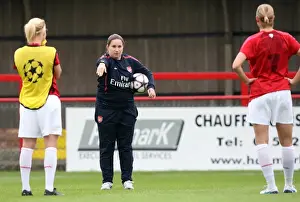Arsenal Ladies V ZFK Masinac 2010-11 Prints: Arsenal Ladies Unforgettable 9-0 Victory in UEFA Women's Champions League under Laura Harvey